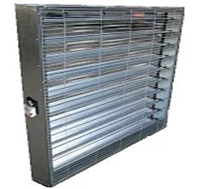 Жалюзи для настенного осевого вентилятора MF130 1380*1380мм