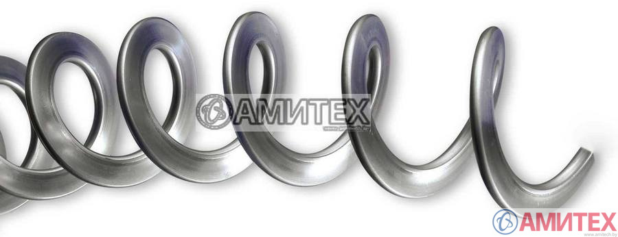 Спираль нержавеющая 130*130*42.4-4 DX 1.5 мм длиной 3м