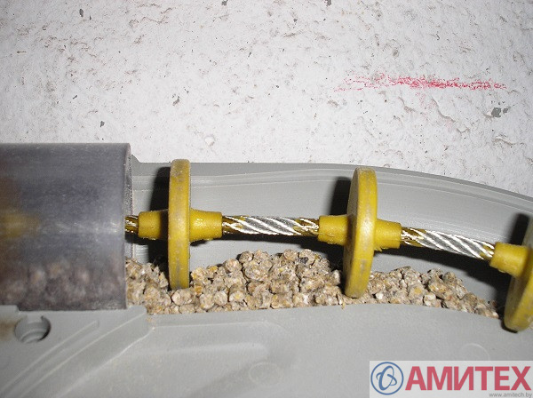 Шайба-трос для раздачи корма 49мм