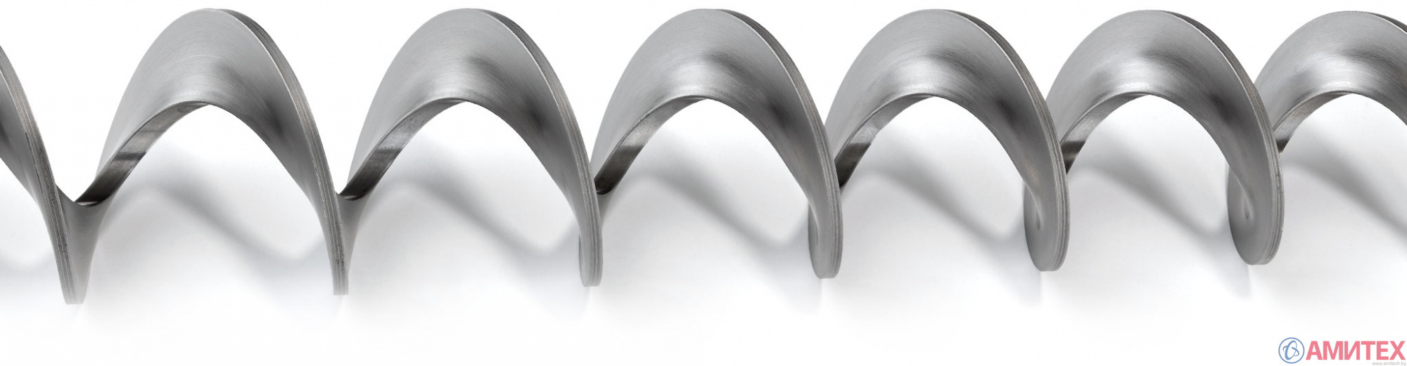 Спираль стальная 80*80*26.9-3 DX 3 мм длиной 3 м