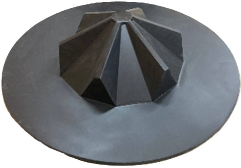 Корона усиленная стеклопластиковая распределения воздуха для приточных шахт Ø 580 - 680 мм