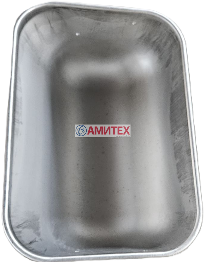 Кормушка для свиноматки из нерж.стали, размером 535х375х250мм