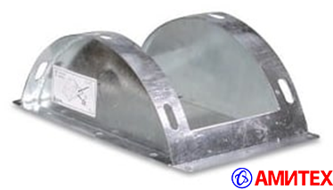 Полусегмент из нерж. стали для переходной горловины (без сверлений)