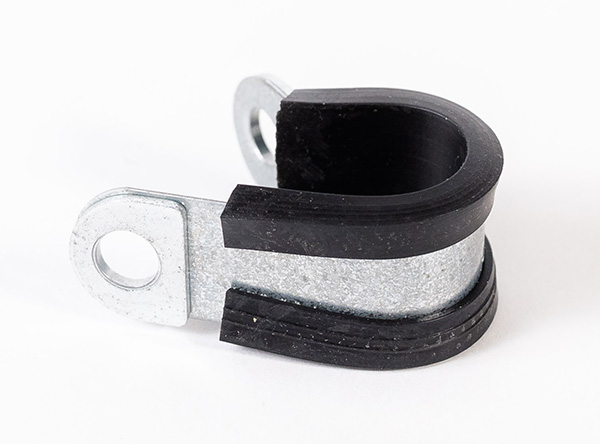 7430  Зажим резиновый для трубы 12мм