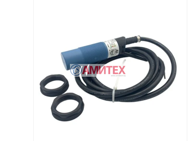 Емкостной датчик DOL 45RG 90-250V, c задержкой включения и отключения, c резьбой, Ø30мм