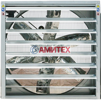 Вентилятор осевой DLFH-1530, 1530x1530x400мм, 55800 м3/ч