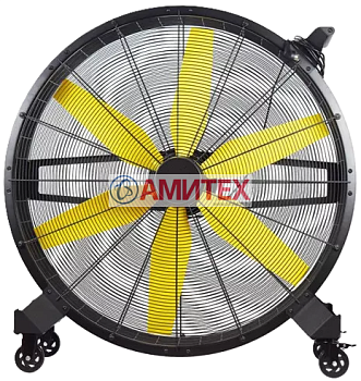 Вентилятор разгонный однофазный корзиночный 30000 м3/ч, 230 В, 600Вт, 150-450 об/мин