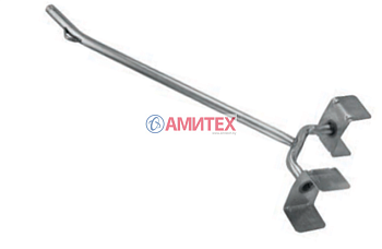 Кронштейн поворотный из нержавеющей стали, труба 1/2 дюйма диаметром 620 мм, двойной отвод, изогнутый на 30°