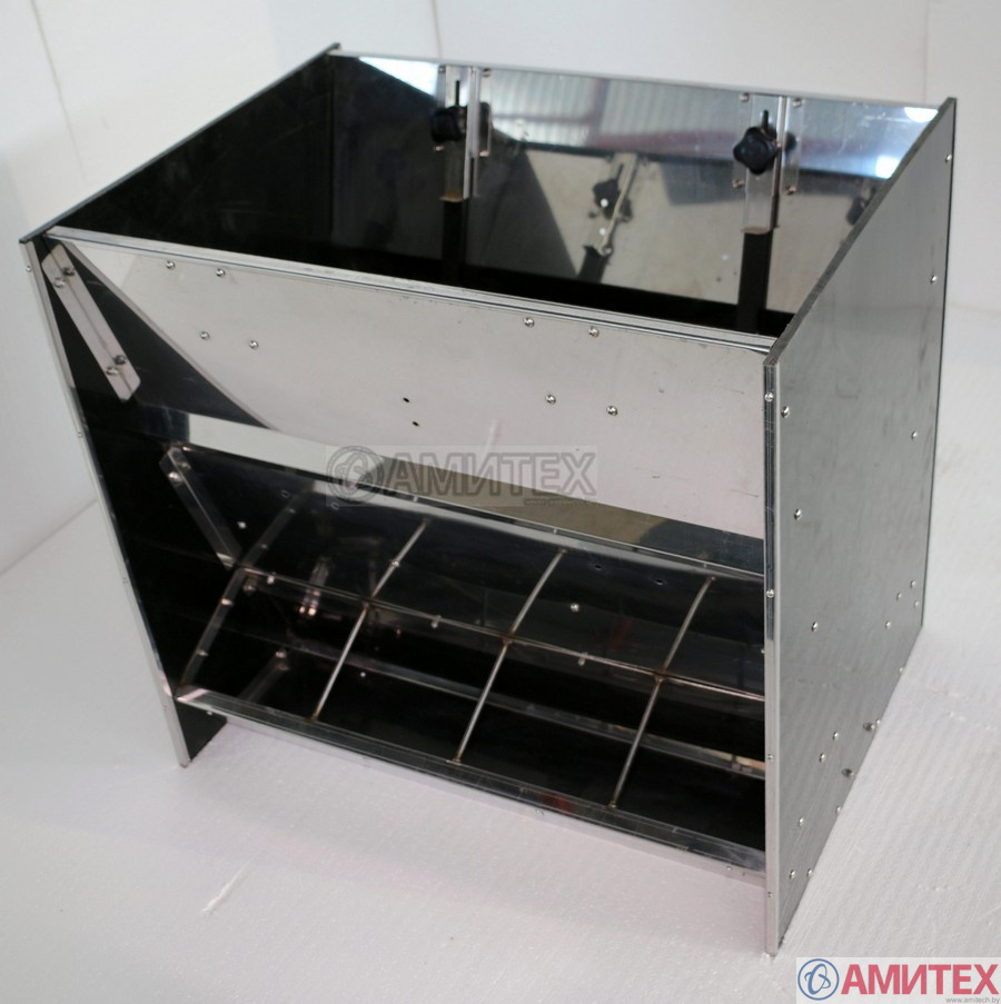 Кормовой аппарат ящичного типа для свиней 800*600*750