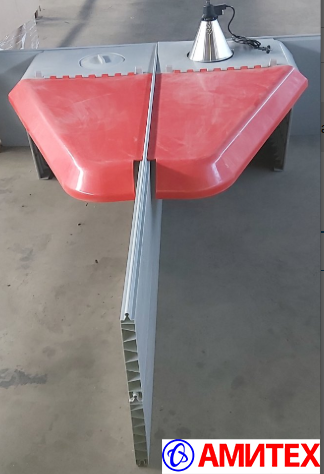 Домик для поросят, правый/левый, аналог Egebjerg