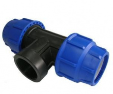 Тройник с внутренней резьбой 20*1/2"*20