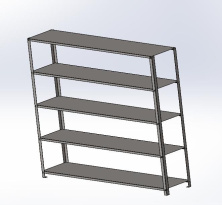Стеллаж из нержавеющей стали