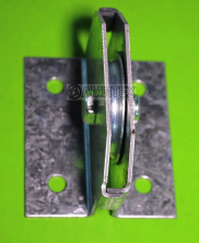 Ролик торцевой с подшипником 72 мм