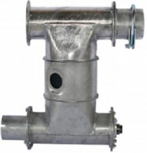 Перепускная станция для труб кормления 75 мм