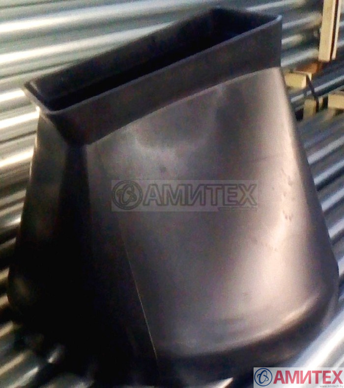 Приемная горловина к бункеру для систем 56-127 мм