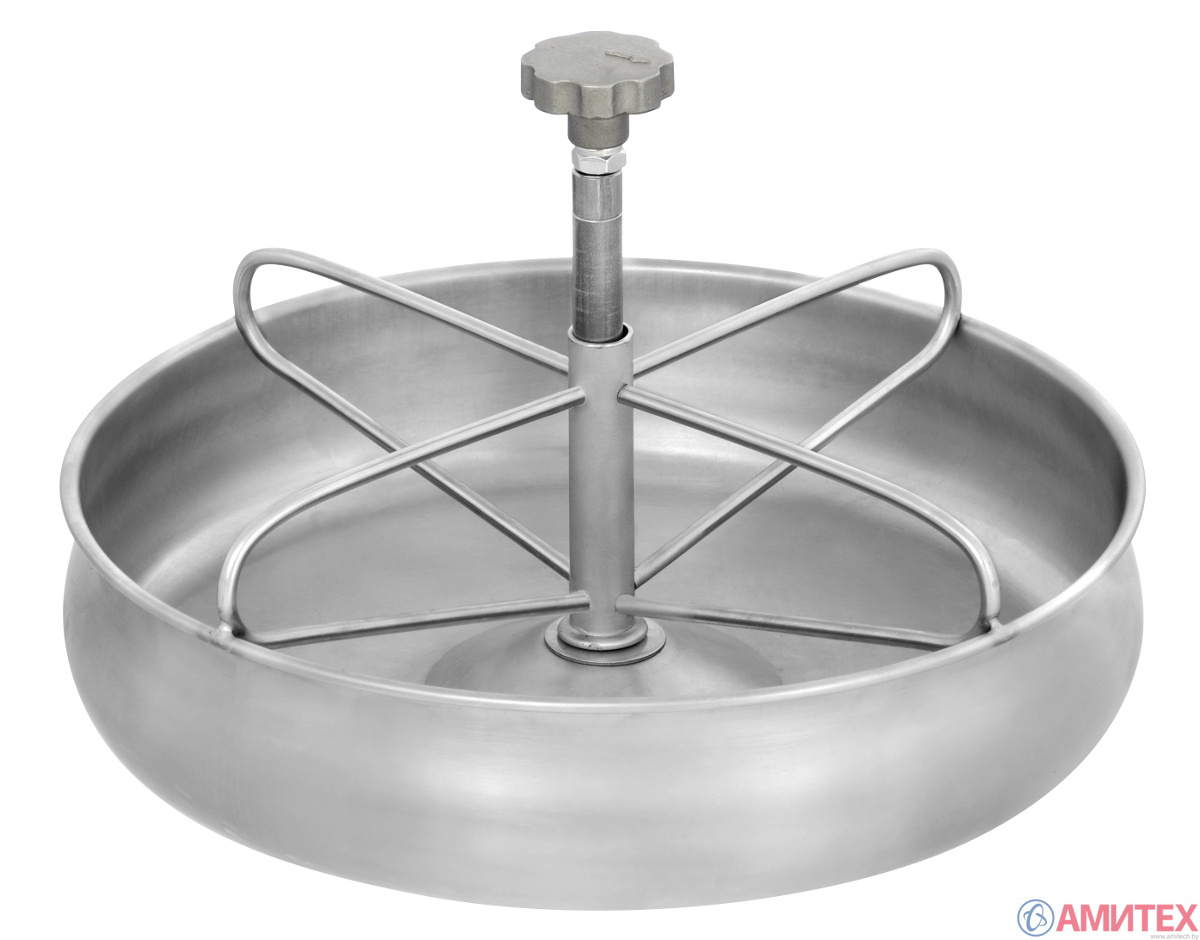 Кормушка для поросят из нержавеющей стали 4 л