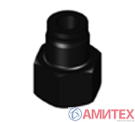 Фитинг-переходник с внутренней резьбой  3/8 X 8мм