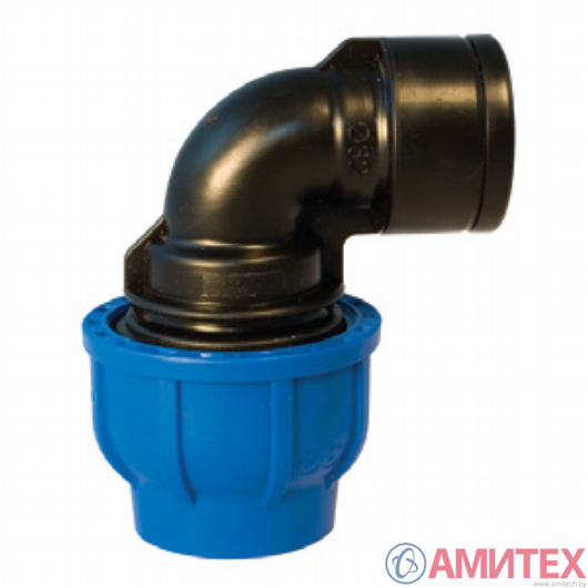 Отвод с внутренней резьбой 20*1/2"