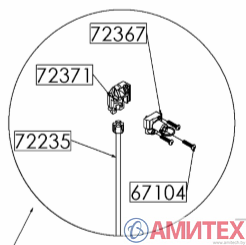 Часть кормового аппарата Tube-O-Mat VI+ арт.72371