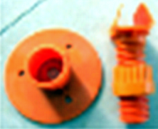 Верхнее + нижнее крепления опорной стойки