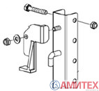 Стойка для съемной калитки
