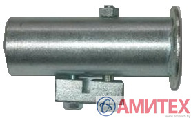 Переходник с вала на спираль 75 мм