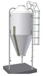 Бункер из стеклопластика 25, 31, 40 м3