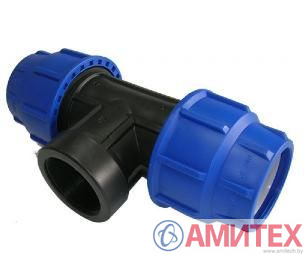 Тройник с внутренней резьбой 20*1/2"*20