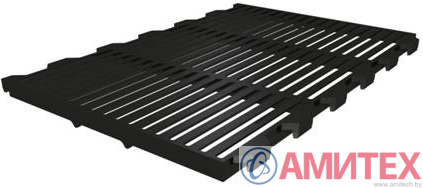 Решетка чугунная 600х400 мм напольная для свиньи