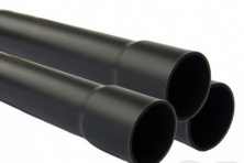 Труба с раструбом НПВХ 75*1,9, 1м