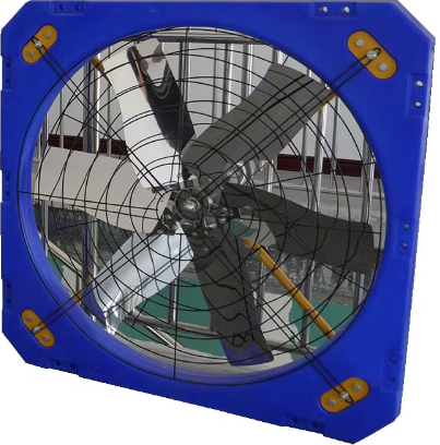Вентилятор осевой в квадратном пластиковом корпусе 800х800мм, 20000 м3/ч