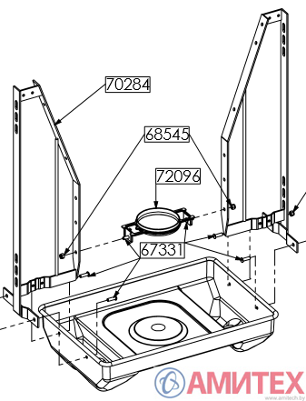 Часть кормового аппарата Tube-O-Mat VI+ арт.72096