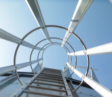 Защитное кольцо  для лестницы