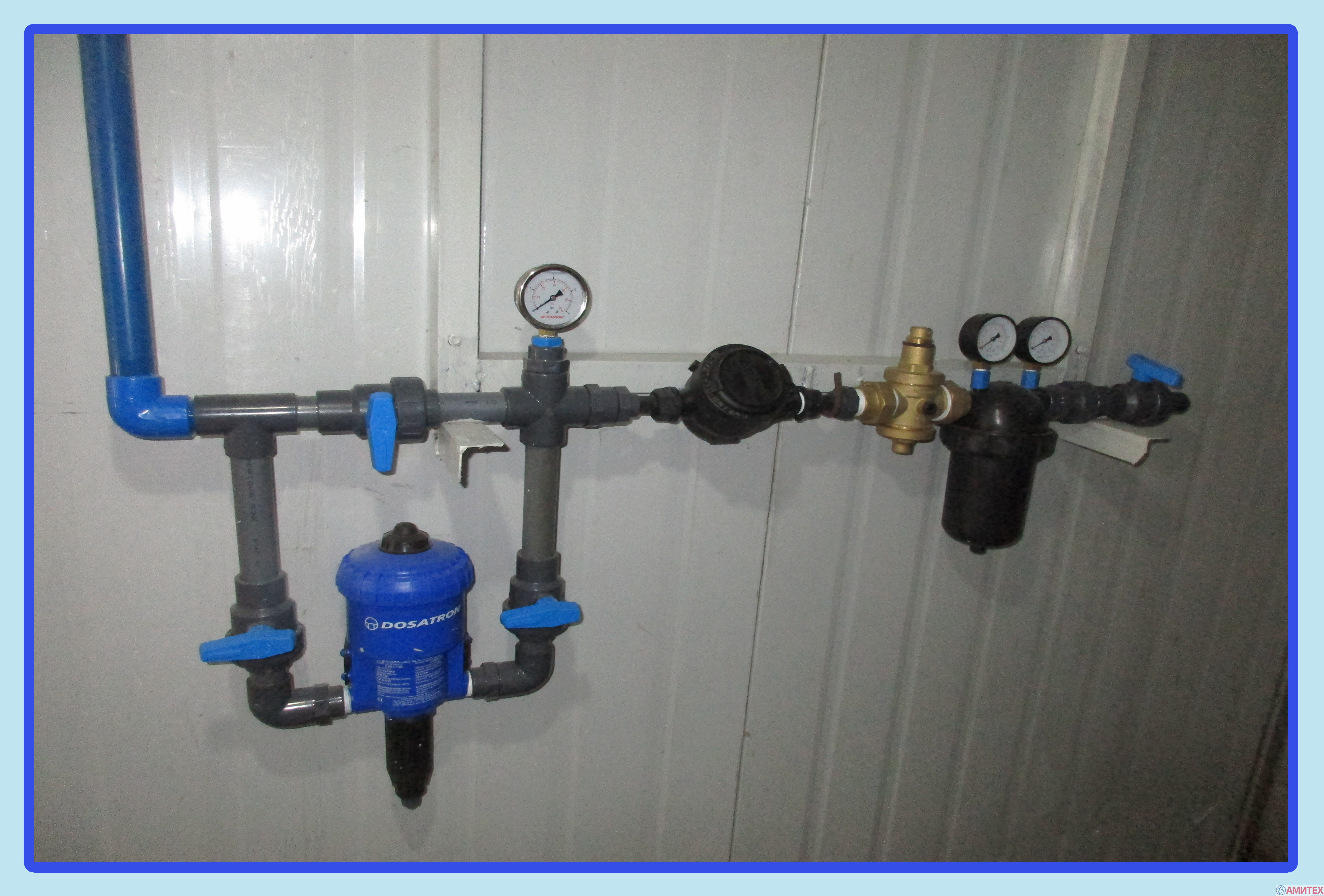 Дозировочный насос D25RE2 0.2-2% VF Dosatron 