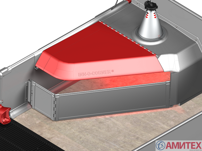 Домик для поросят INN-O-CORNER 80 правый