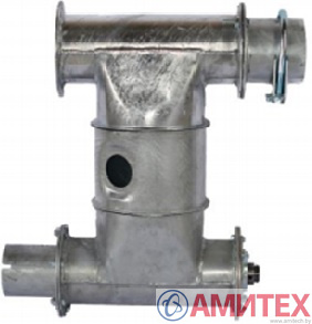 Перепускная станция для труб кормления 75 мм