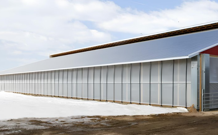 Шторы (жалюзи) вентиляционные для коровника