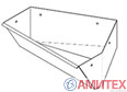 Кормушка для свиноматки угловая (правая / левая)