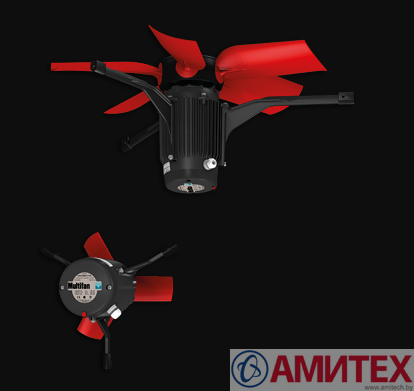 Вентилятор шахтный Multifan 63см, 1х230В/50Гц, 630Вт, 12200 м3/час