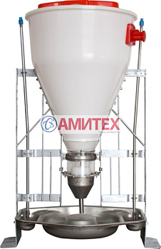 Кормовой аппарат 90л  для доращивания / откорма (7-130 кг / 30-130 кг)